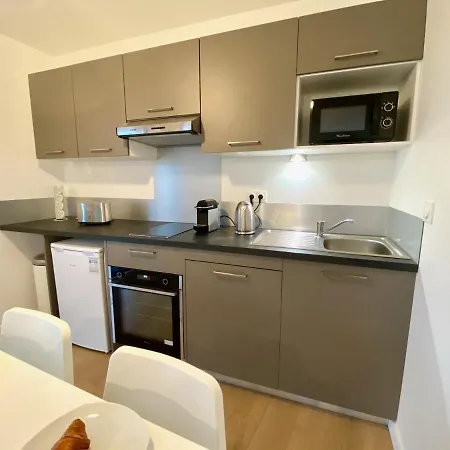 Ferienwohnung Presqu'Ile De Caen, Terrasse & Parking Exterior foto