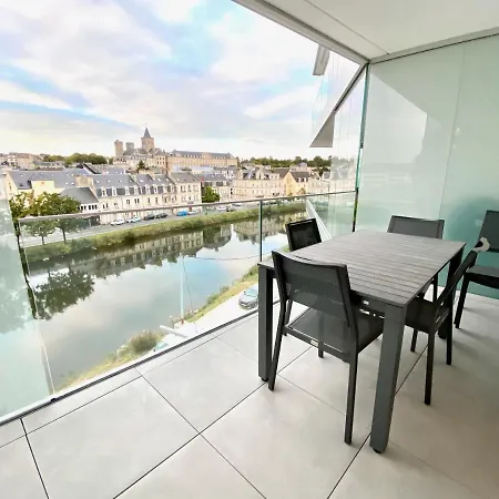 Ferienwohnung Presqu'Ile De Caen, Terrasse & Parking Exterior foto