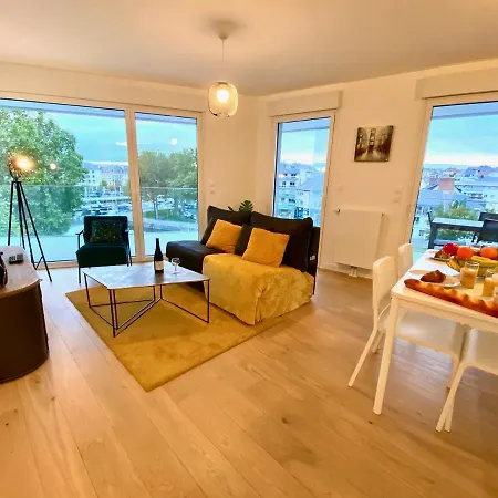 Ferienwohnung Presqu'Ile De Caen, Terrasse & Parking Exterior foto