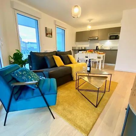 Ferienwohnung Presqu'Ile De Caen, Terrasse & Parking Exterior foto